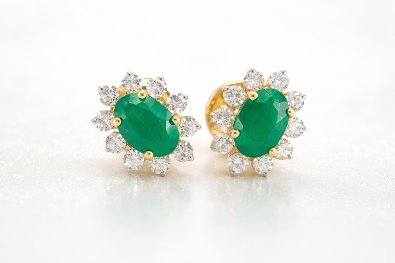 DIAMOND-EAR TOP 18K (DET-10176)