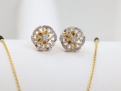 DIAMOND-MANGAL SUTRA,18K (DMS-00340)
