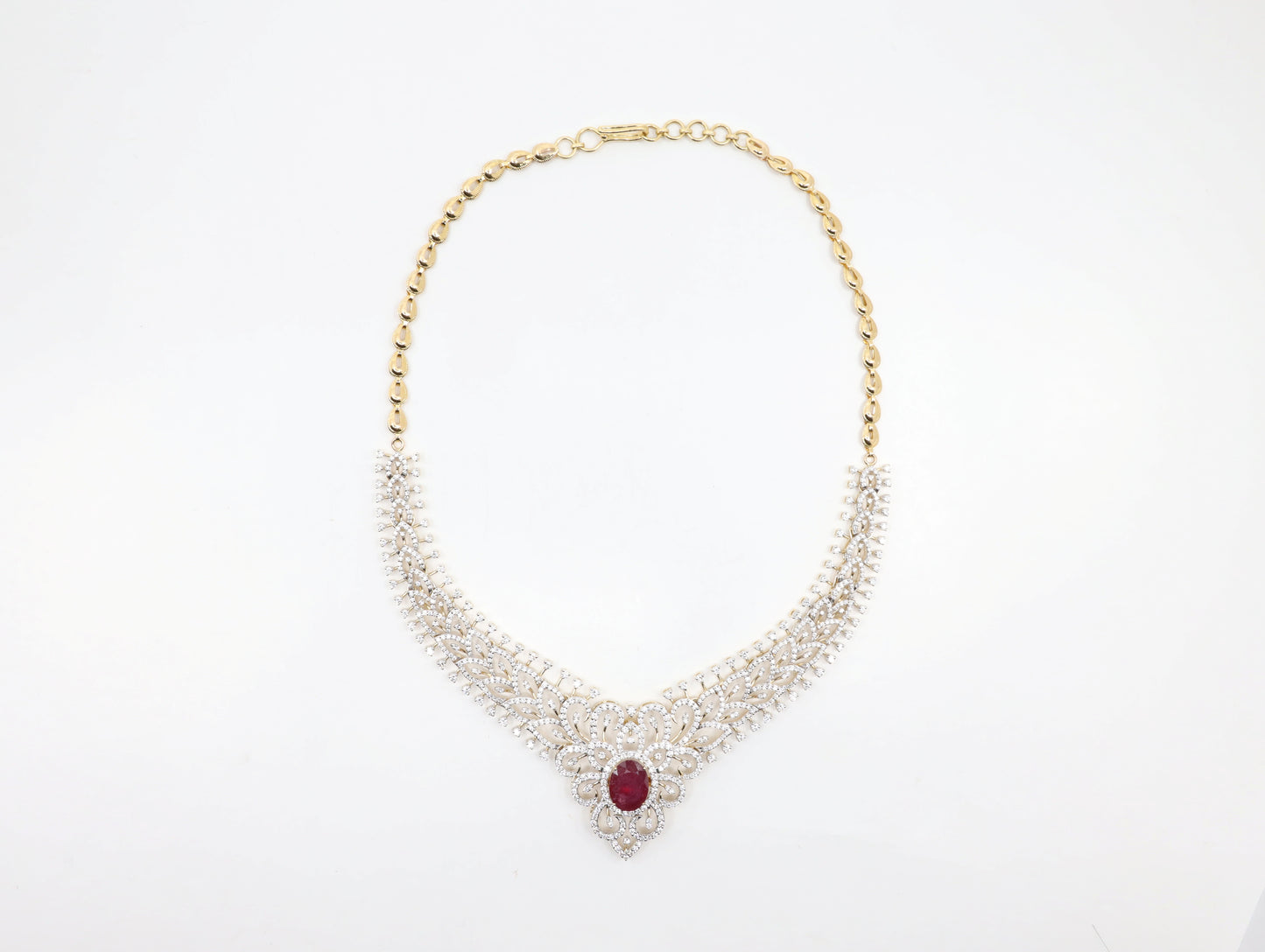 DIAMOND-NECKLACE,18K (DNK-00127)