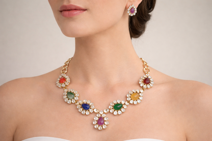 DIAMOND-NECKLACE,18K (DNK-00242)