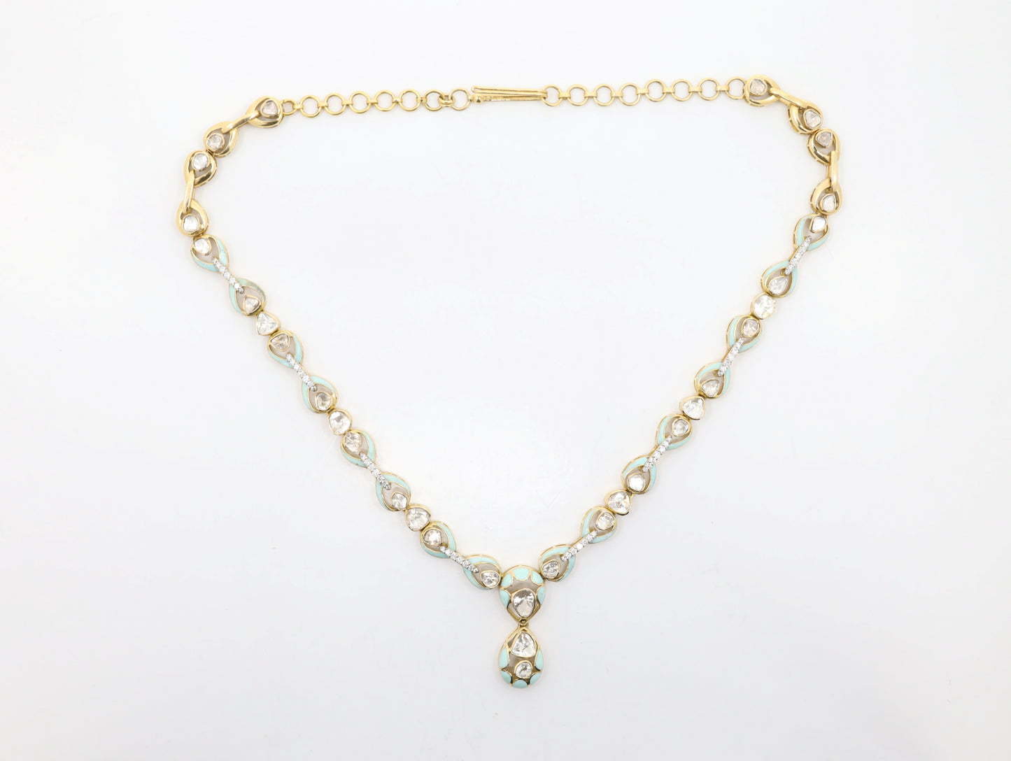DIAMOND-NECKLACE,14K (DNK-00258)