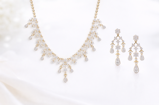 DIAMOND-NECKLACE,18K (DNK-00264)
