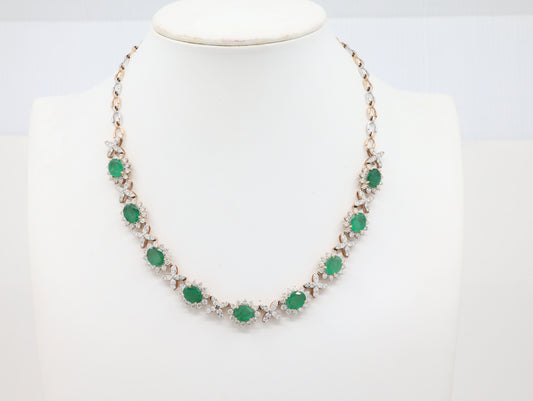 DIAMOND-NECKLACE,14K (DNK-00435)