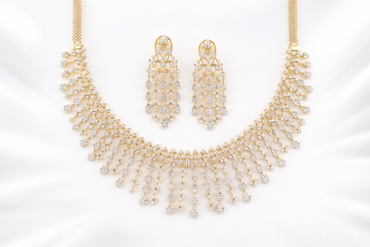DIAMOND-NECKLACE,18K (DNK-00512)