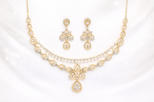 DIAMOND-NECKLACE,18K (DNK-00538)