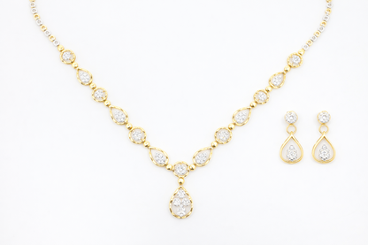 DIAMOND-NECKLACE,18K (DNK-00542)