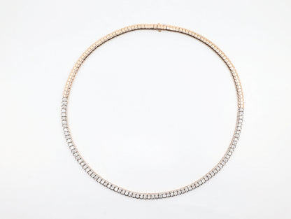 DIAMOND-NECKLAC 18K (DNK-10014)