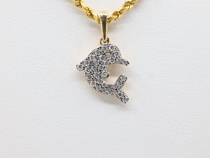 DIAMOND-PENDANT 18K (DPD-10017)