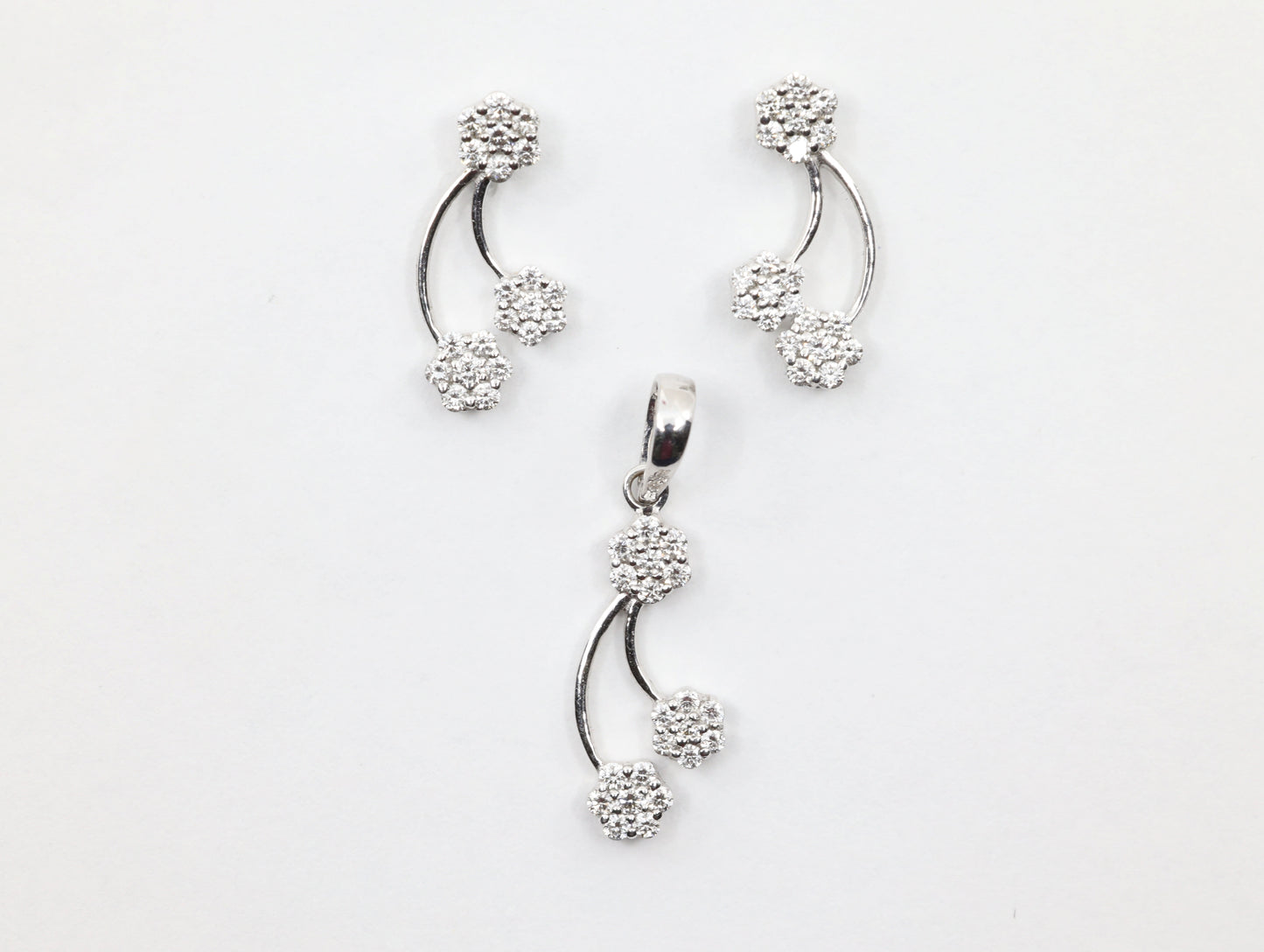 DIAMOND-PENDANT SET,18K (DPS-00162)