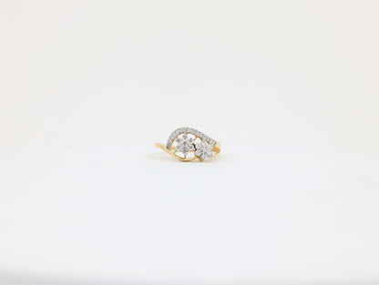 DIAMOND-RING,18K (DRG-00329)