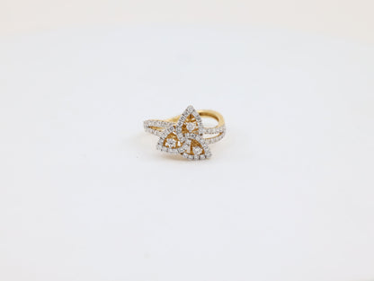 DIAMOND-RING,18K (DRG-00745)