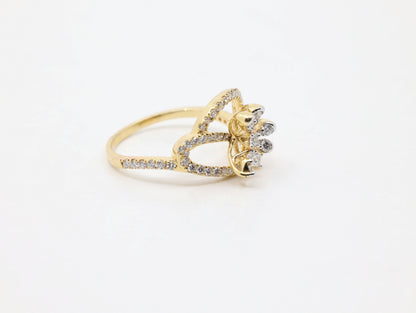 DIAMOND-RING,18K (DRG-00830)