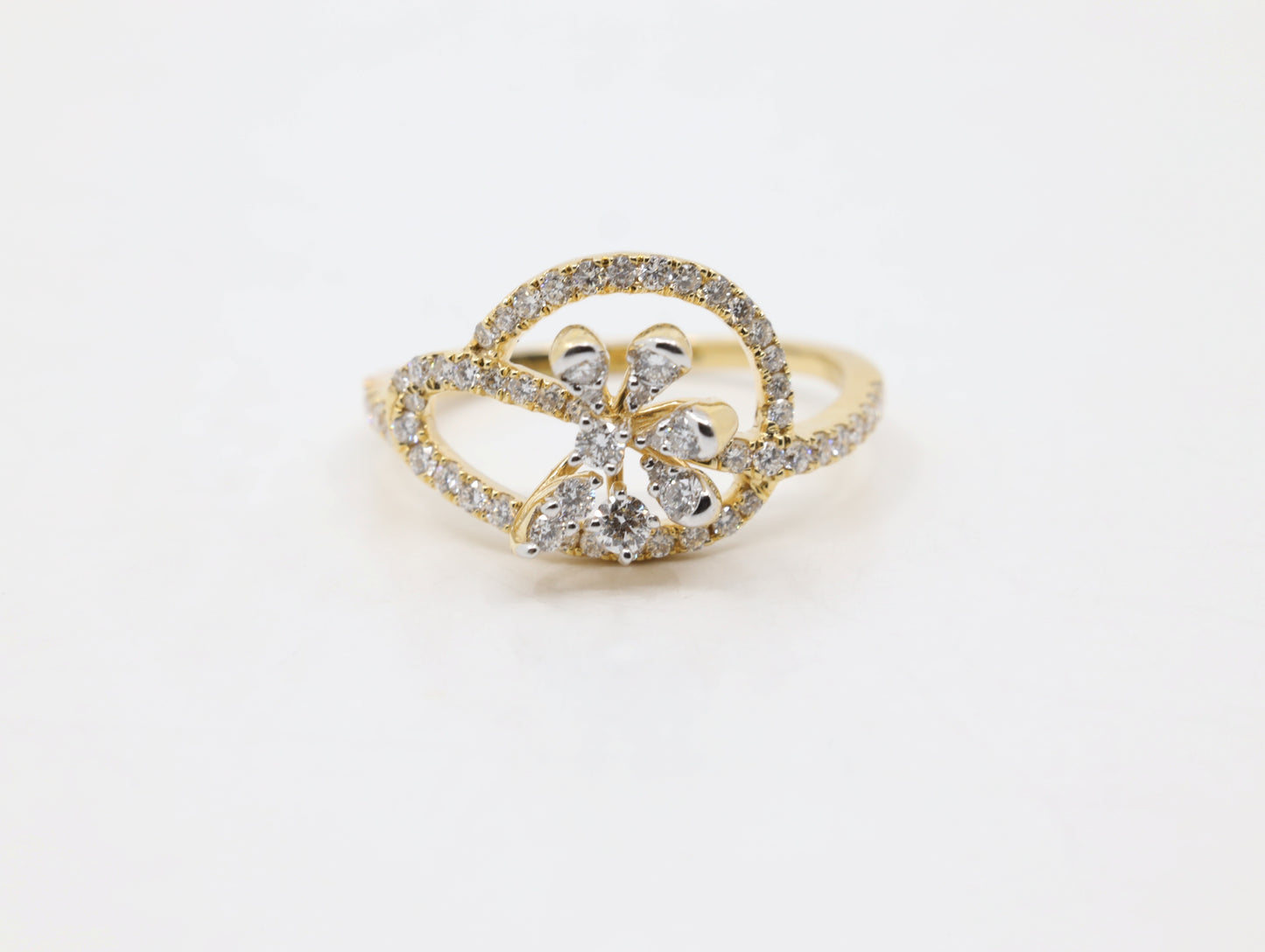DIAMOND-RING,18K (DRG-00830)
