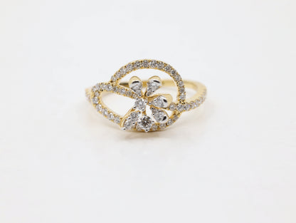 DIAMOND-RING,18K (DRG-00830)