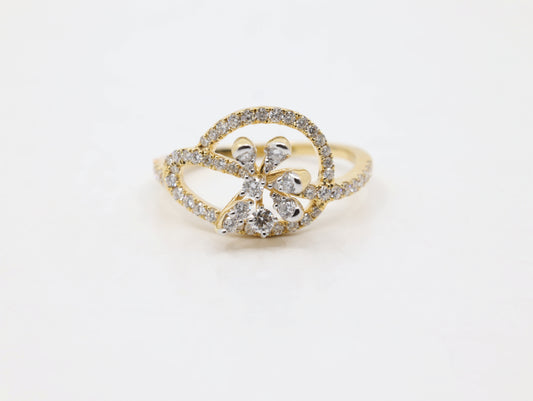 DIAMOND-RING,18K (DRG-00830)