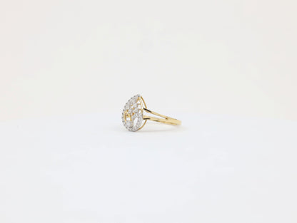 DIAMOND-RING,18K (DRG-00952)