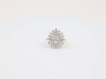 DIAMOND-RING,18K (DRG-01042)