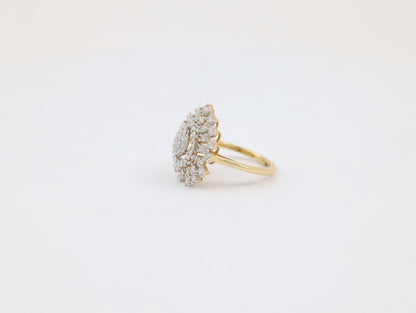 DIAMOND-RING,18K (DRG-01042)