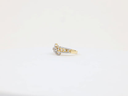 DIAMOND-RING,18K (DRG-01054)
