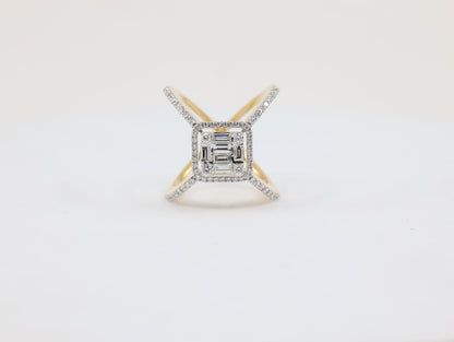 DIAMOND-RING 18K (DRG-10038)