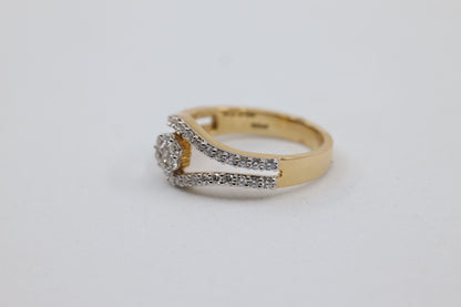 DIAMOND-RING 18K (DRG-10076)