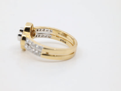 DIAMOND-RING 18K (DRG-10134)