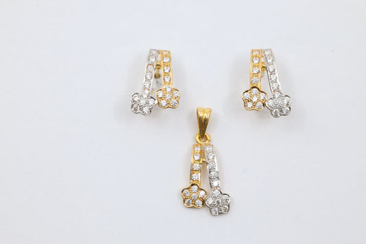 PENDANT SET,22K (PS-05530)