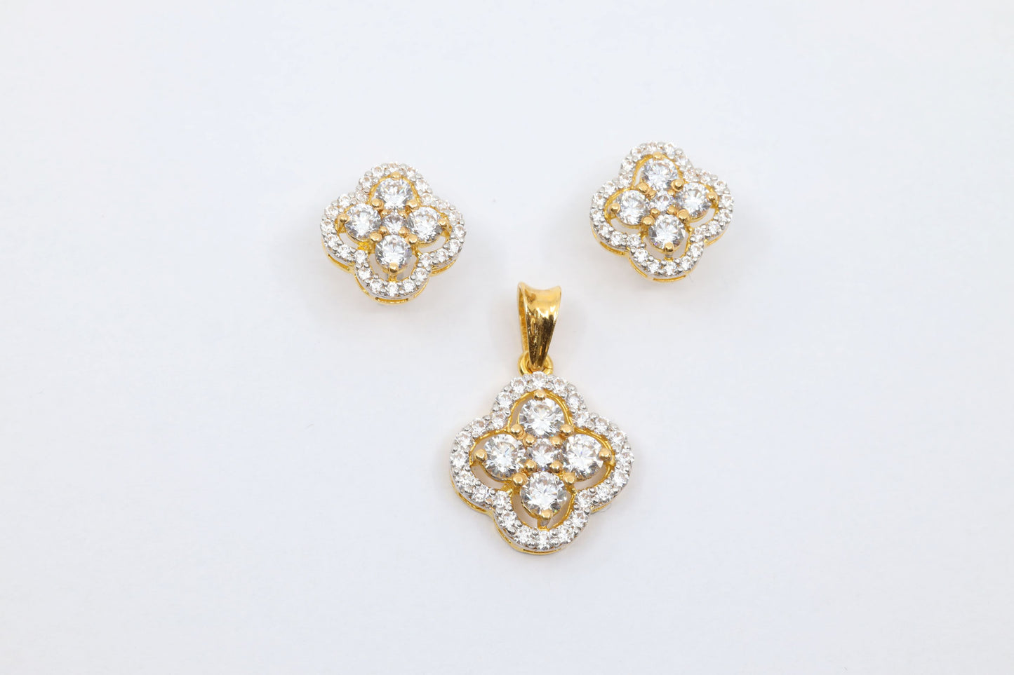 PENDANT SET,22K (PS-05538)