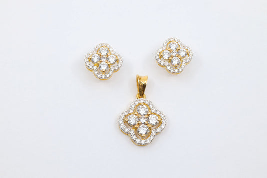 PENDANT SET,22K (PS-05538)
