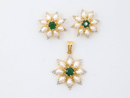 PENDANT SET 22K (PS-10225)