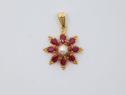 PENDANT SET 22K (PS-10227)