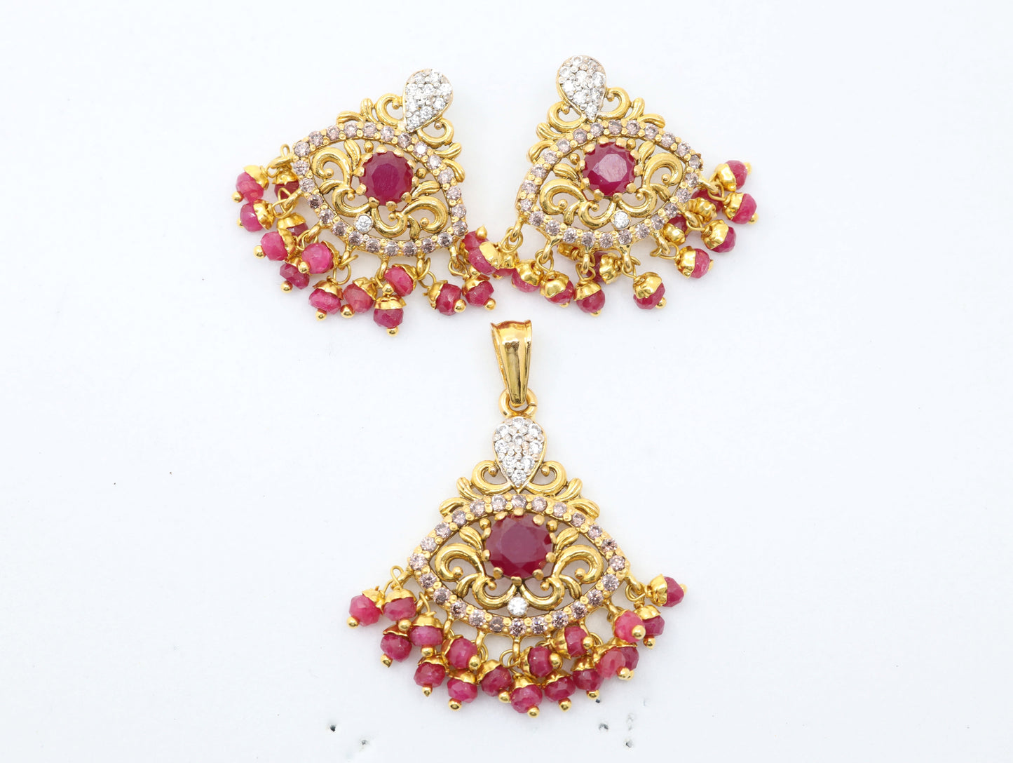 PENDANT SET 22K (PS-10228)