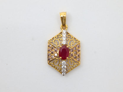 PENDANT SET 22K (PS-10229)
