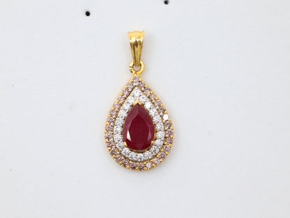 PENDANT SET 22K (PS-10238)