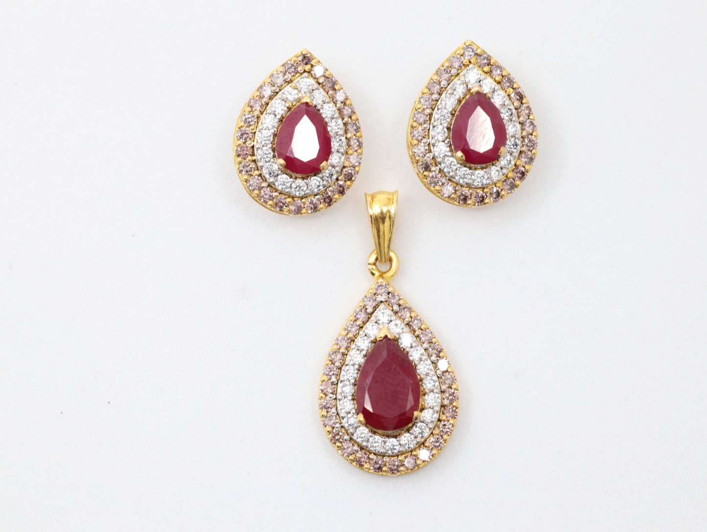 PENDANT SET 22K (PS-10238)