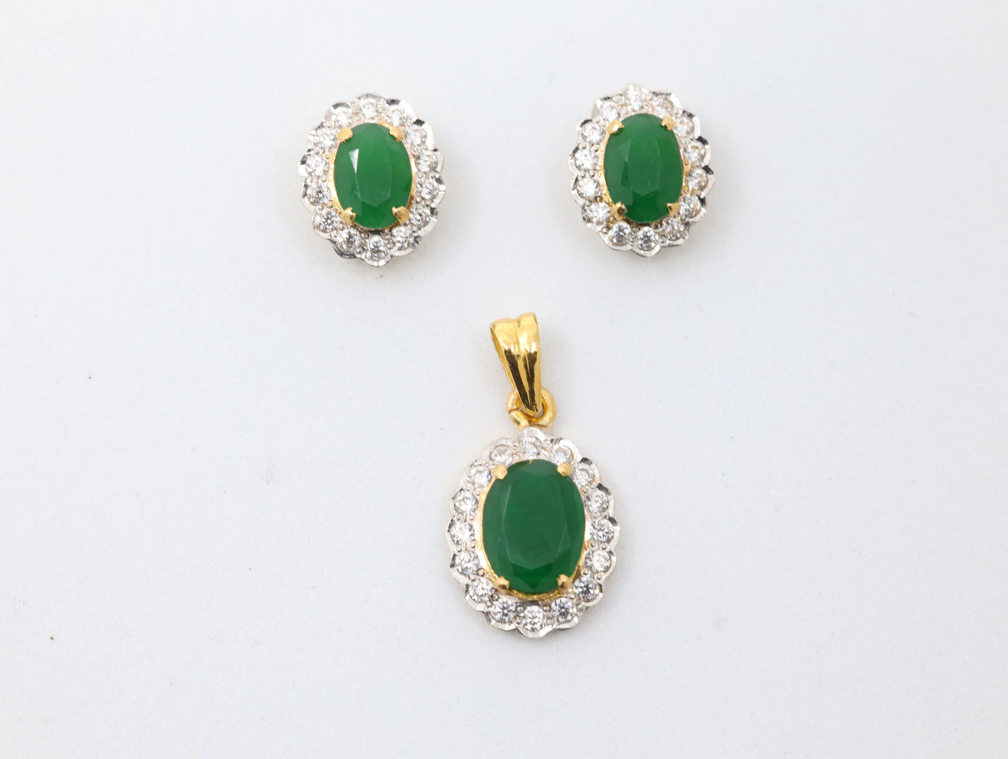 PENDANT SET 22K (PS-10258)