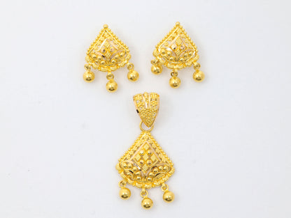 PENDANT SET 22K (PS-10314)