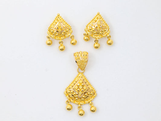 PENDANT SET 22K (PS-10314)