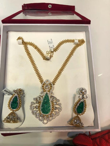 DIAMOND-NECKLACE,18K (DNK-00021)