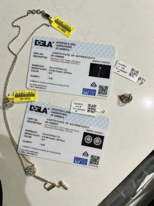 DIAMOND-NECKLACE,18K (DNK-00602)