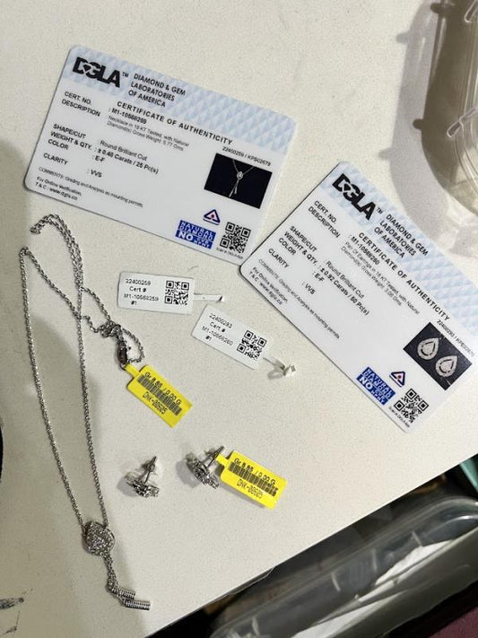 DIAMOND-NECKLACE,18K (DNK-00605)