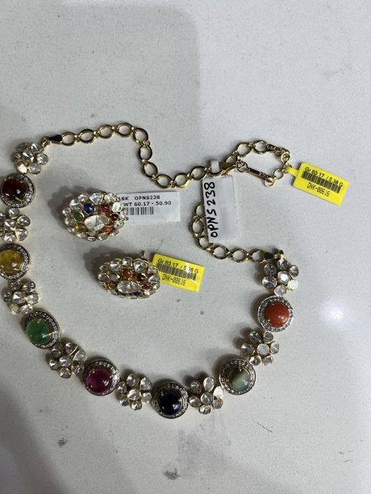 DIAMOND-NECKLACE,18K (DNK-00616)