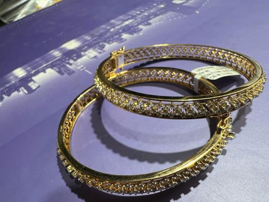 DIAMOND-BANGLES,22K (DBG-00266)