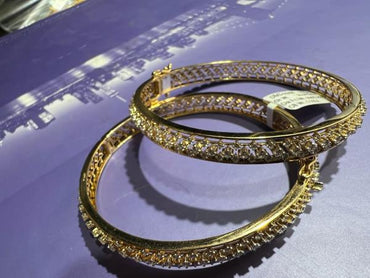 DIAMOND-BANGLES,22K (DBG-00266)