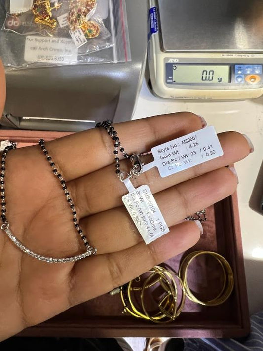 DIAMOND-MANGAL SUTRA,22K (DMS-00104)