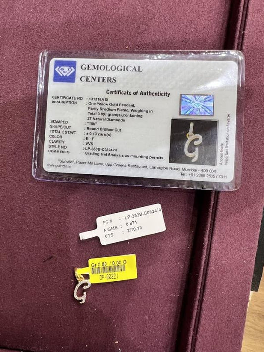 DIAMOND-PENDANT,18K (DP-00221)