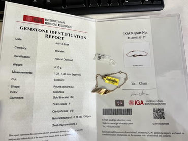 DIAMOND-BRACELE,18K (DBRC-00503)