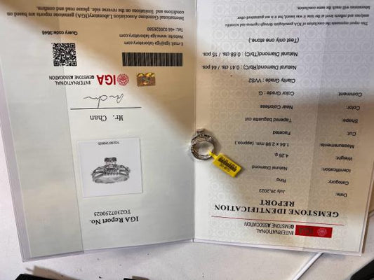 DIAMOND-RING,18K (DRG-00753)