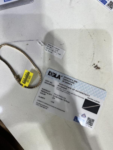 DIAMOND-BRACELE,18K (DBRC-00555)