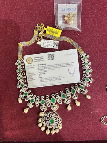 DIAMOND-NECKLACE,18K (DNK-00549)